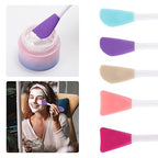Dual-Ended Silicone Face Mask Brush – Multi-Functional Beauty Tool for Precision Application and Gentle Exfoliation Premium Quality Single Deals™