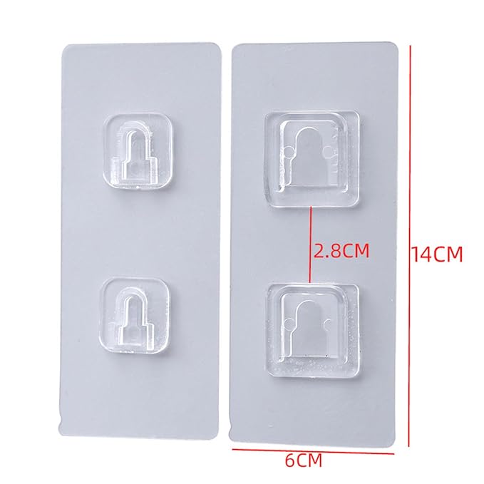 Single Deals™ 2 in 1 Male Female Hook 14*6 0.42mm Premium Quality