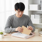 Thickened Document Bag – Durable, Transparent Organizer with Handle for Enhanced Protection and Portability Premium Quality Single Deals™