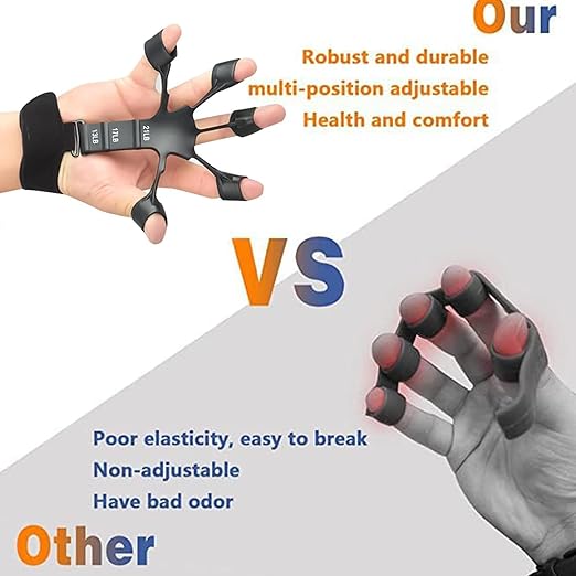 Finger Extensor Resistance Trainer – Adjustable Hand and Forearm Strength Exerciser for Dexterity and Rehabilitation Premium Quality Single Deals™