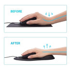 Ergonomic Mouse Pad with Wrist Rest – Comfortable, Non-Slip Support for Enhanced Productivity and Desktop Comfort Premium Quality Single Deals™