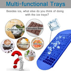 Mini Ice Cube Tray – Small Cavity Frozen Treat Maker for Rapid Chilling and Culinary Infusions Premium Quality Single Deals™