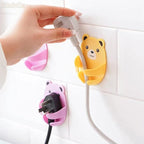 Single Deals™ 4 Pcs Wall Bear Plug Hook Premium Quality