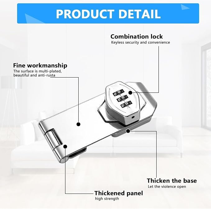Single Deals™ Cabinet Password Lock - Premium Quality