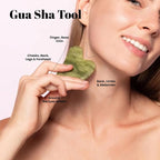 Natural Jade Facial Roller & Gua Sha Set – Premium Dual-Action Beauty Tool for Skin Rejuvenation and Relaxation Premium Quality Single Deals™