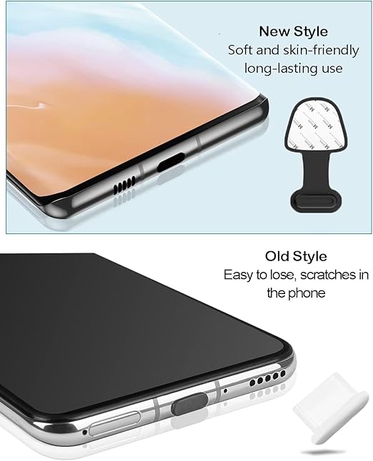 Premium Mobile Phone Dust and Water Stopper – Sophisticated Port Protection Solution