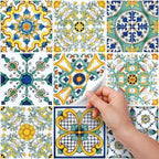 Decorative Self-Adhesive Waterproof Kitchen Wall Sticker – Premium Tile Pattern, 60x200cm