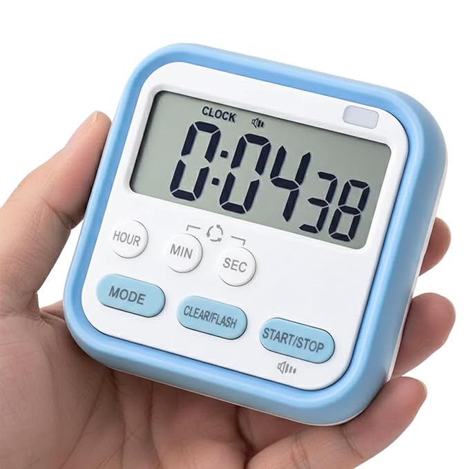 Multi-Function Digital Alarm Clock – Versatile Timer for Kitchen, Study, and Home Management Premium Quality Single Deals™