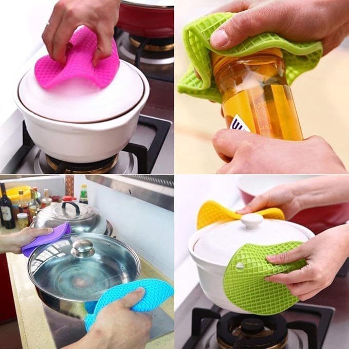 Single Deals™ Silicone Coaster [Premium Quality] Set Of 4