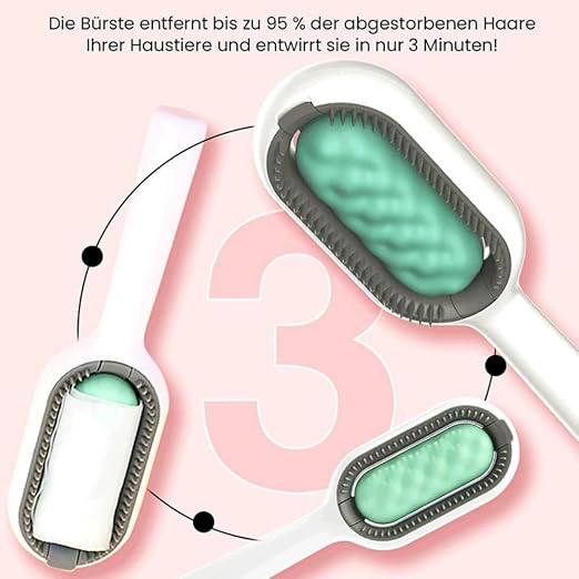 3-in-1 Pet Cleaning Hair Removal Comb – Sophisticated Maintenance Solution Premium Quality SingleDeals™