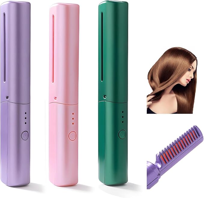 Mobile Heat Comb – Portable & Rechargeable Styling Essential
