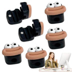 Premium Cartoon-Style Wire Wall Holder – Ergonomic Cable Management Solution