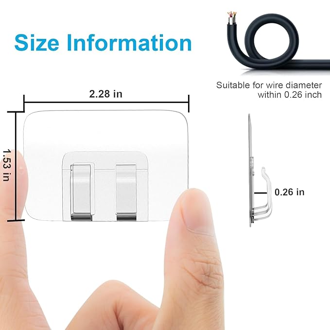 Single Deals™ String Light Sticker Hook Premium Quality
