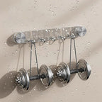 Single Deals™ Luxury Suction Cup Hooks With Five Hooks Premium Quality