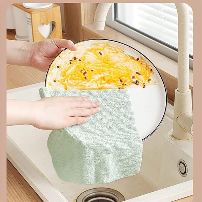 Premium Disposable Microfiber Cleaning Rags – Convenient, High-Performance 20-Pack for Efficient Home Maintenance