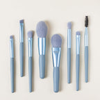 8-Piece Professional Makeup Brush Set – Comprehensive Cosmetic Tool Kit for Flawless Blending and Application Premium Quality Single Deals™