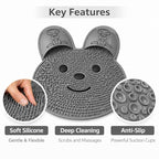 Rabbit-Shaped Silicone Foot Scrubber – Fun, Effective Exfoliation and Relaxation for Daily Bathing Routines Premium Quality Single Deals™