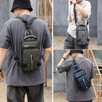 Single Deals™ USB Cross Backpack Bag - Premium Quality
