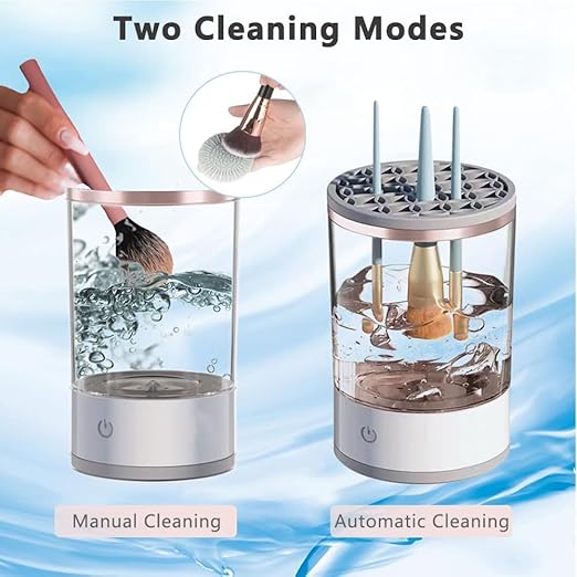 Automatic Makeup Brush Cleaner – Professional-Grade Sonic Cleaning Device for Pristine Cosmetic Tool Maintenance Premium Quality Single Deals™