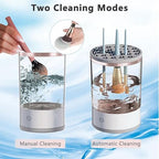 Automatic Makeup Brush Cleaner – Professional-Grade Sonic Cleaning Device for Pristine Cosmetic Tool Maintenance Premium Quality Single Deals™