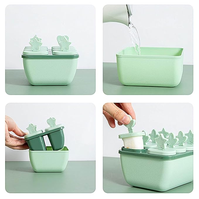 Ice Cream Candy Mold – Multi-Cavity Frozen Treat Maker for Homemade Popsicles and Desserts Premium Quality Single Deals™