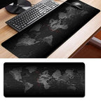 Large World Map Desk Mat – Extended Mouse Pad for Enhanced Desktop Organization and Aesthetic Appeal Premium Quality Single Deals™
