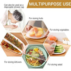 Single Deals™ Plastic Food Wraps (100 PC) [Premium Quality]