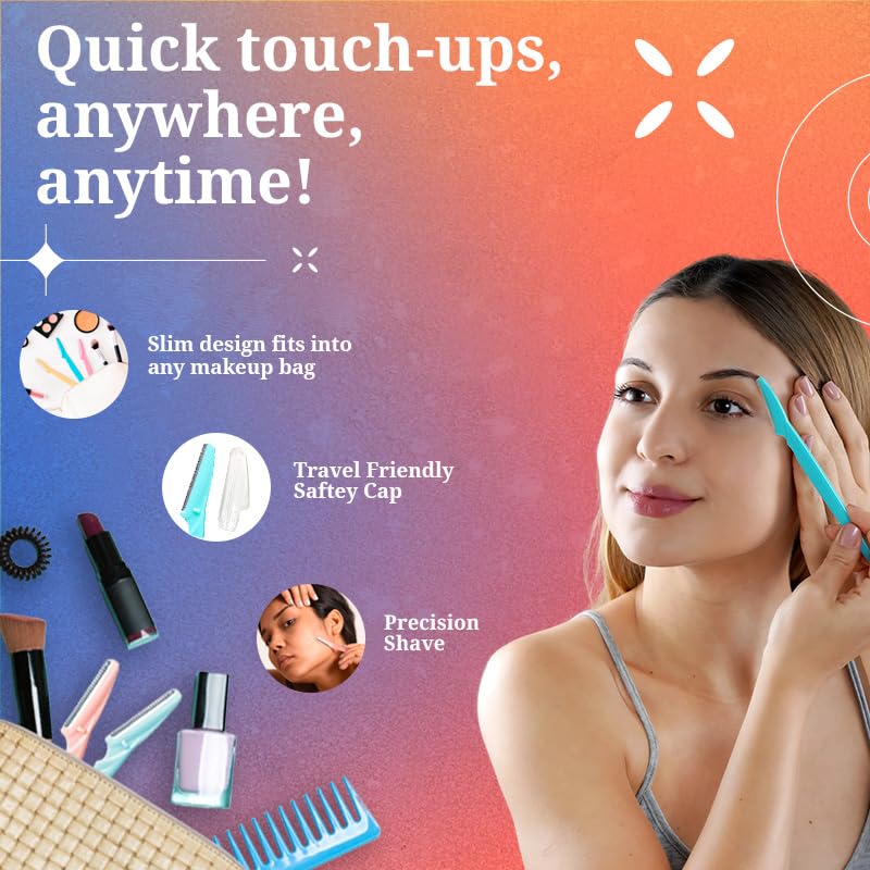 Tinkle Eyebrow Razor – Precision Grooming Tool for Brow Shaping and Facial Hair Removal Premium Quality Single Deals™