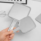 High-End Water Ripple Makeup Mirror – Sophisticated Handheld Vanity Accessory