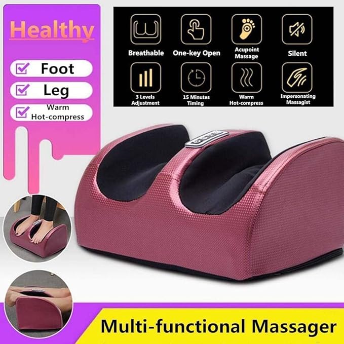 Premium Foot Massager & Leg Pain Relief Machine – Advanced Therapeutic Recovery System