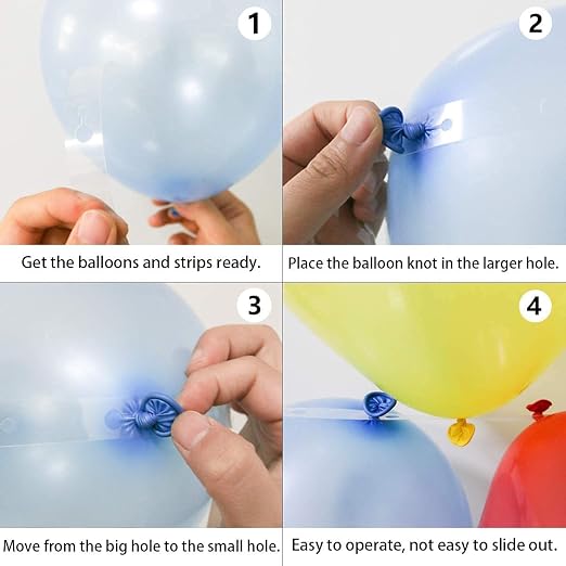 Single Deals™ 100 PCS Balloon Glue Sticker
