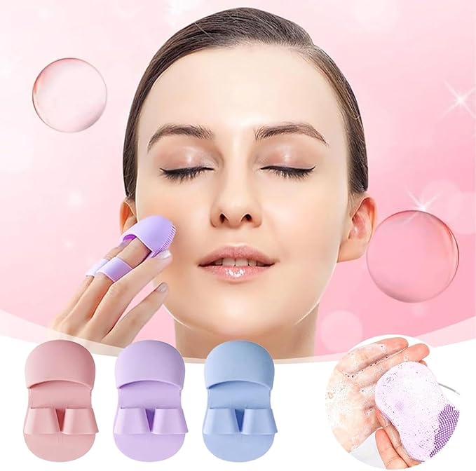 Silicone Face Scrubber – Gentle Exfoliating Cleansing Pad for Pore Refinement and Daily Skincare Routines Premium Quality Single Deals™
