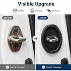 Premium Silicone Car Door Latch Protective Cover – Sophisticated Interior Enhancement