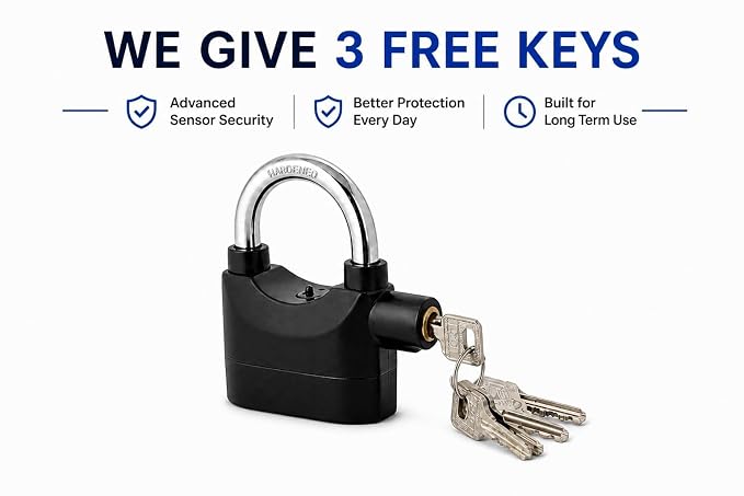 Single Deals™ Security Alarm Lock - Premium Quality