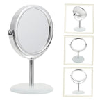 Premium Desktop Round Makeup Mirror – Sleek, Adjustable Vanity Essential