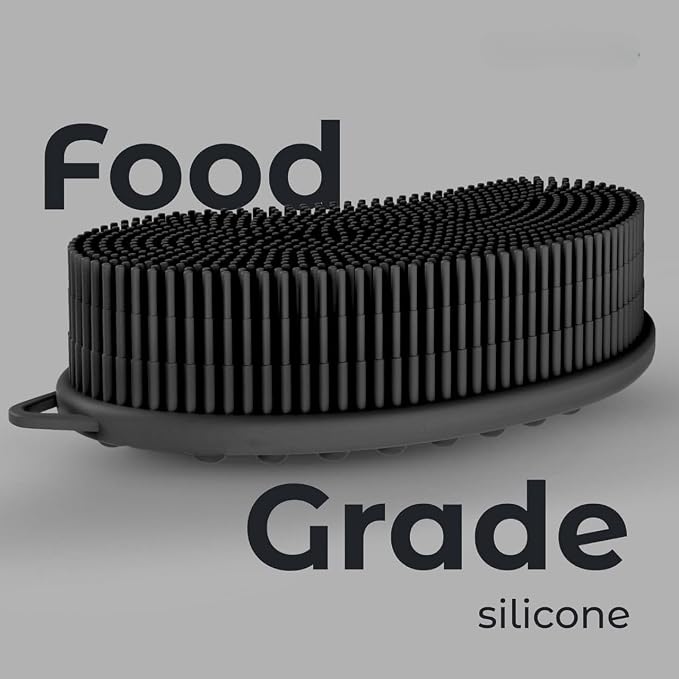 Silicone Body Wash Scrubber – Professional-Grade Exfoliating Shower Tool for Deep Cleansing and Skin Revitalization