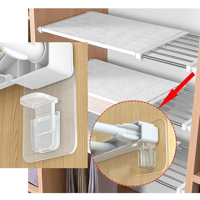 Single Deals™ Self-Adhesive Shelf Brackets 7*7 Premium Quality