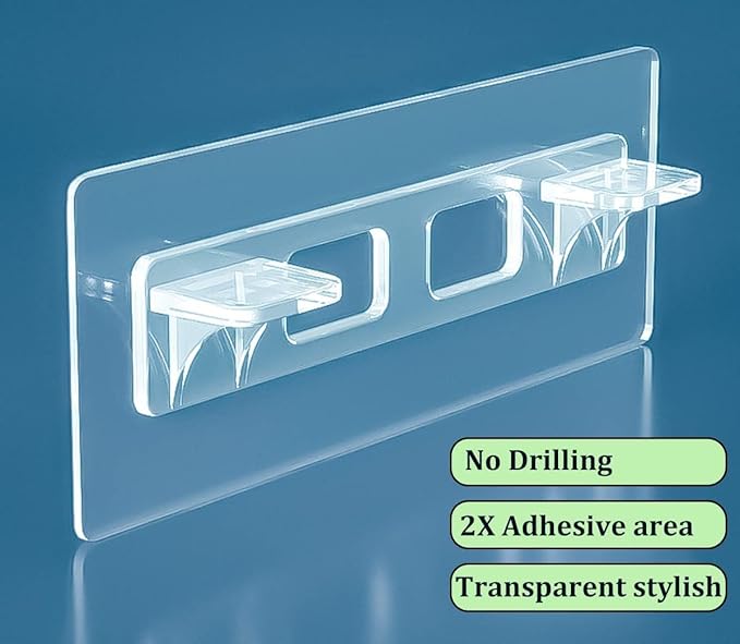 Single Deals™ Transparent Double Row Hook 5*12 0.52 mm Premium Quality