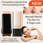 2-in-1 Flawless Eraser Foundation Makeup Stick – Precision Coverage & Blending Tool for a Polished, Radiant Complexion Premium Quality Single Deals™