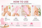 Moisturizing Spa Gel Hand Gloves – Hydrating Beauty Treatment for Soft, Rejuvenated Skin Premium Quality Single Deals™