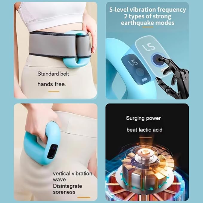 Premium Mini Fitness Electric Fascia Ring – Targeted Recovery and Wellness Support