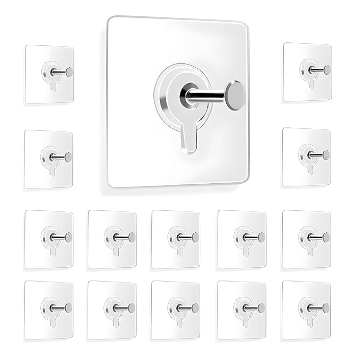 Single Deals™ 50 Thickness Silver Screw Hook