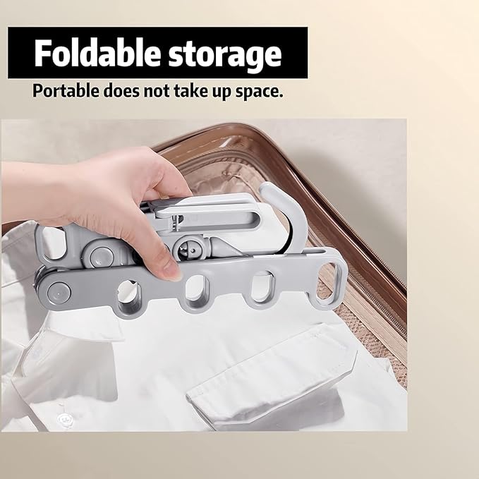 Single Deals™ Foldable cloth hanger - Premium Quality