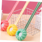 Long-Handle Sunflower Bath Brush – Ergonomic Exfoliating Back Scrubber for Enhanced Shower Comfort