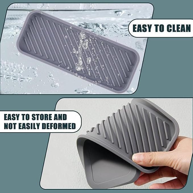 Silicone Sink Tray – Sophisticated Maintenance Solution Premium Quality SingleDeals™