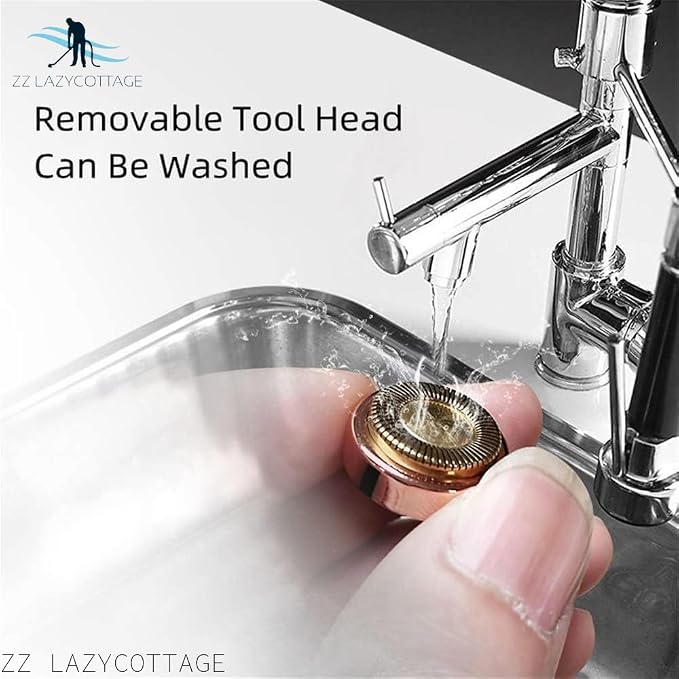 2-in-1 Glitter Flawless Hair Remover – Precision Grooming Tool for Effortless Eyebrow and Facial Hair Maintenance Premium Quality Single Deals™
