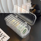Single Deals™ Transparent Acrylic Jewellery Box (PACK OF 10) - Premium Quality