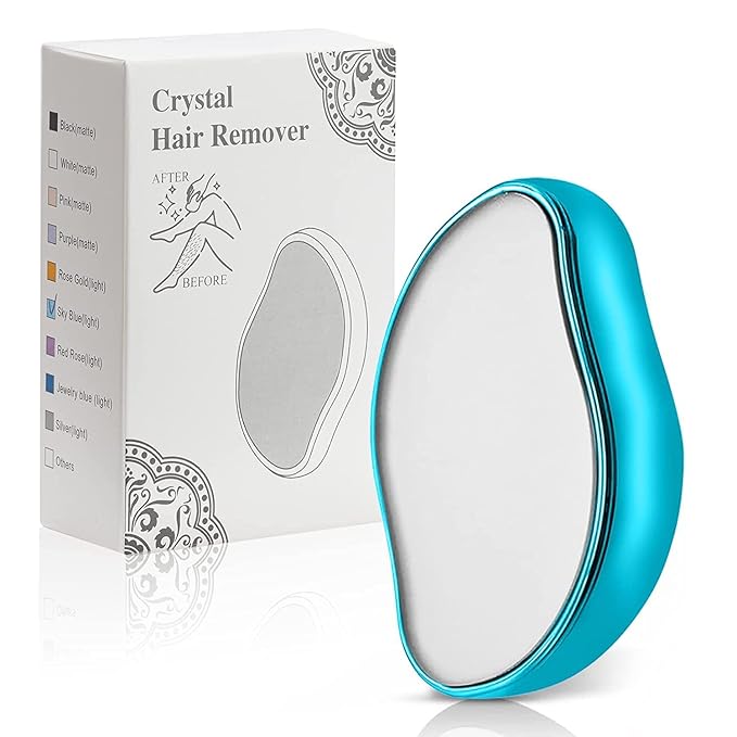 Crystal Hair Remover – Nano-Glass Exfoliating Tool for Pain-Free, Smooth Skin Maintenance Premium Quality Single Deals™