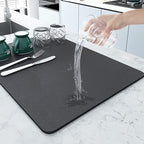 Versatile Kitchen Drying Mat (30x40cm) – Absorbent, Non-Slip Surface for Dish Drying and Countertop Protection Premium Quality Single Deals™