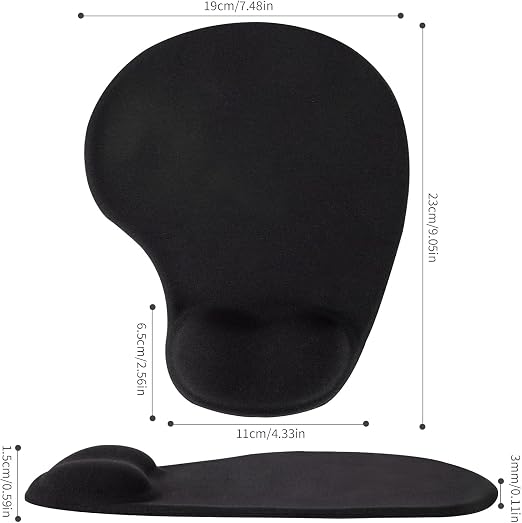 Ergonomic Mouse Pad with Wrist Rest – Comfortable, Non-Slip Support for Enhanced Productivity and Desktop Comfort Premium Quality Single Deals™